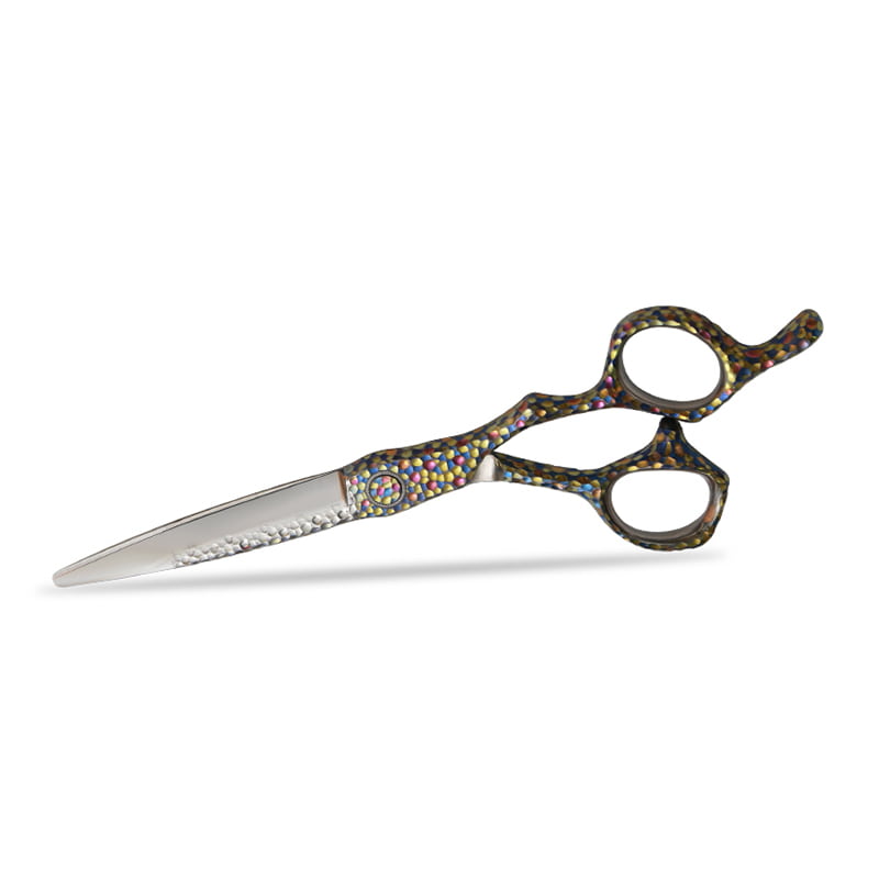 Foarfece de tuns din aliaj de titan „Hammered Finish”.